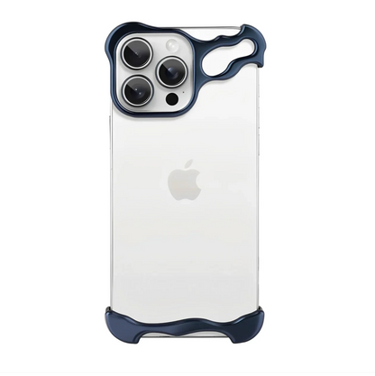 Alien Aluminum Metal Frame Irregular Phone Case