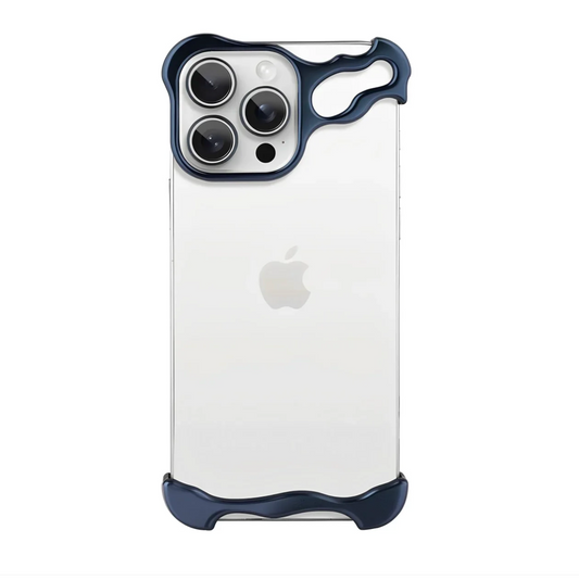 Alien Aluminum Metal Frame Irregular Phone Case