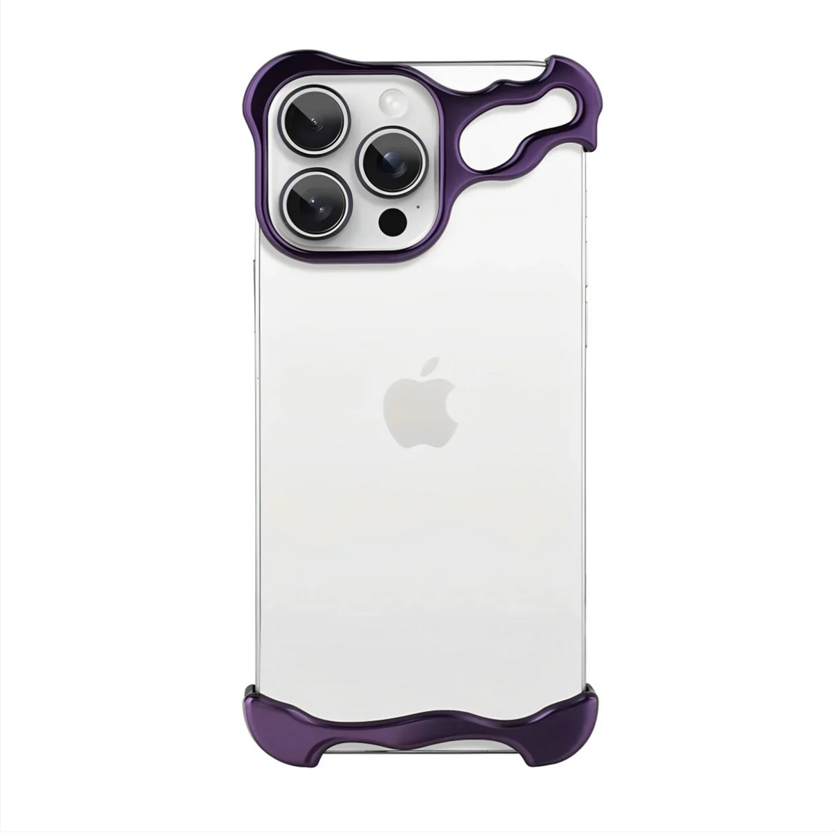 Alien Aluminum Metal Frame Irregular Phone Case